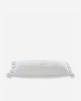 Braided Pom Pom Lumbar Pillow