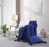 Braided Throw Pillow-Pillows-Parc Decor