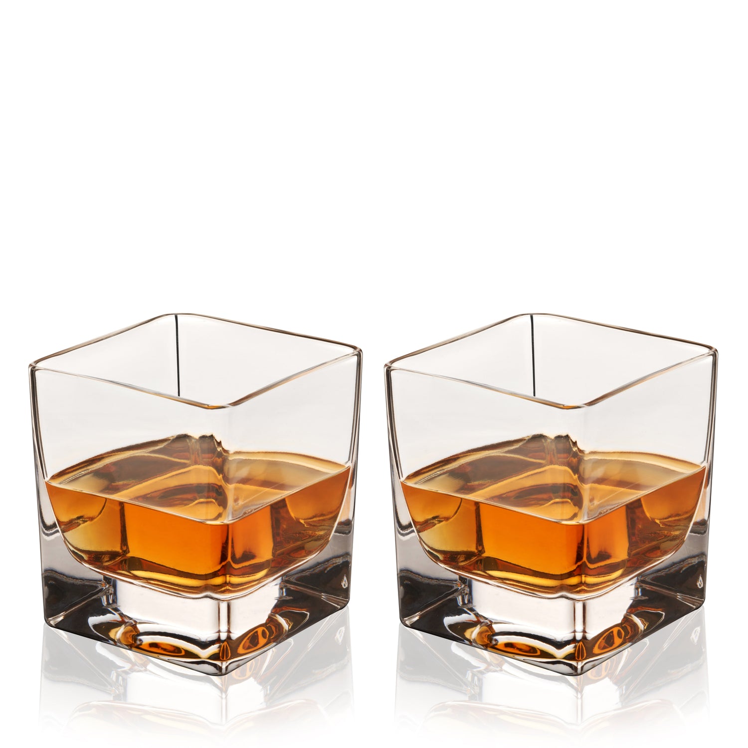 Braque Crystal Rocks Glasses-product_type::stemless_cocktail_glasses-Parc Decor