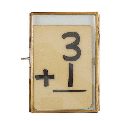 Brass 4x6 Picture Frame-Frames-Parc Decor