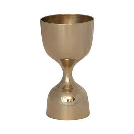 Brass Double Sided Cocktail Jigger-Kitchen Accessories-Parc Decor
