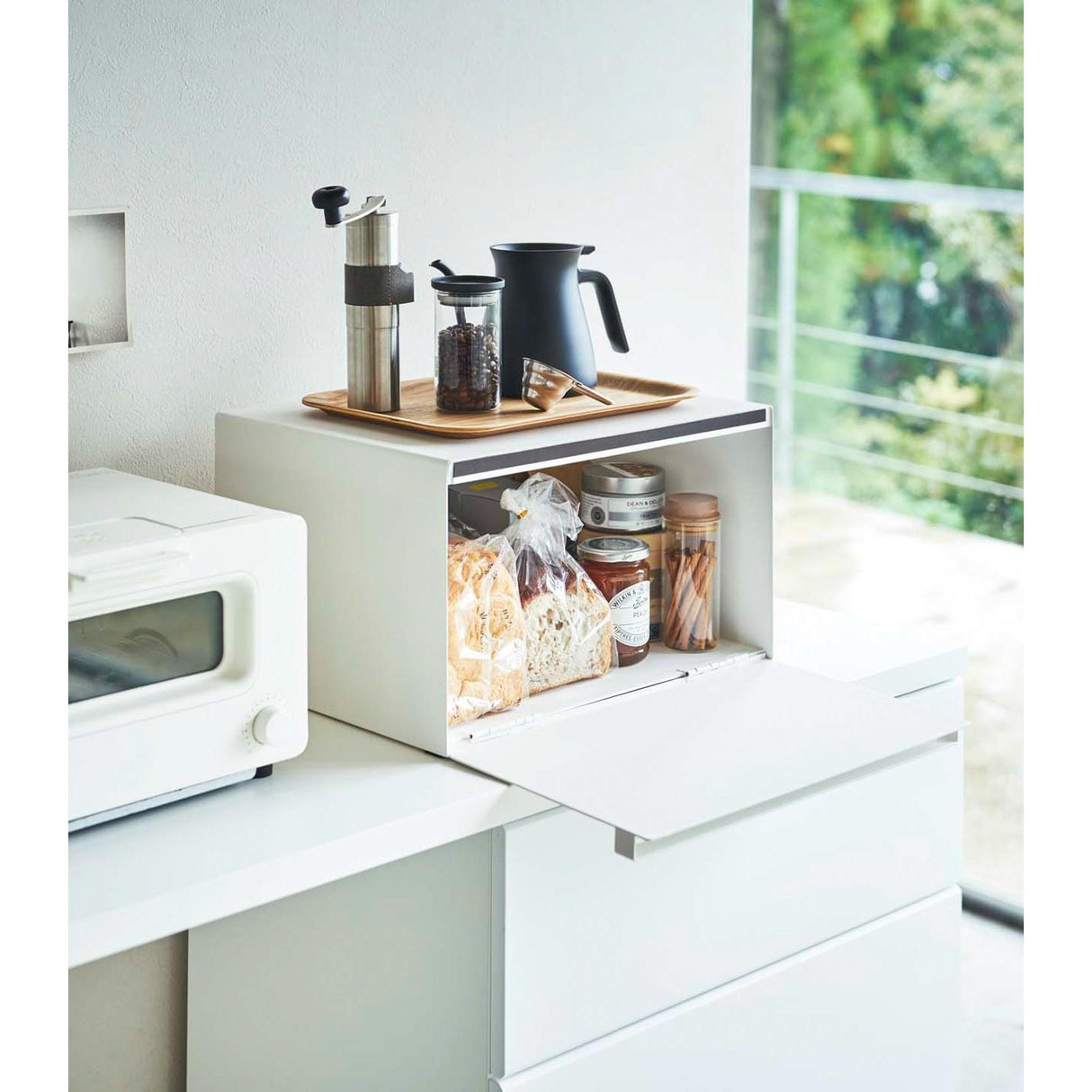 Bread Box - Steel-Bread Box-Parc Decor