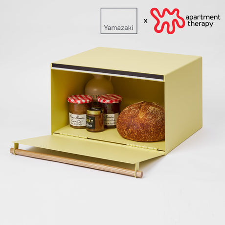 Bread Box - Steel + Wood-Bread Box-Parc Decor