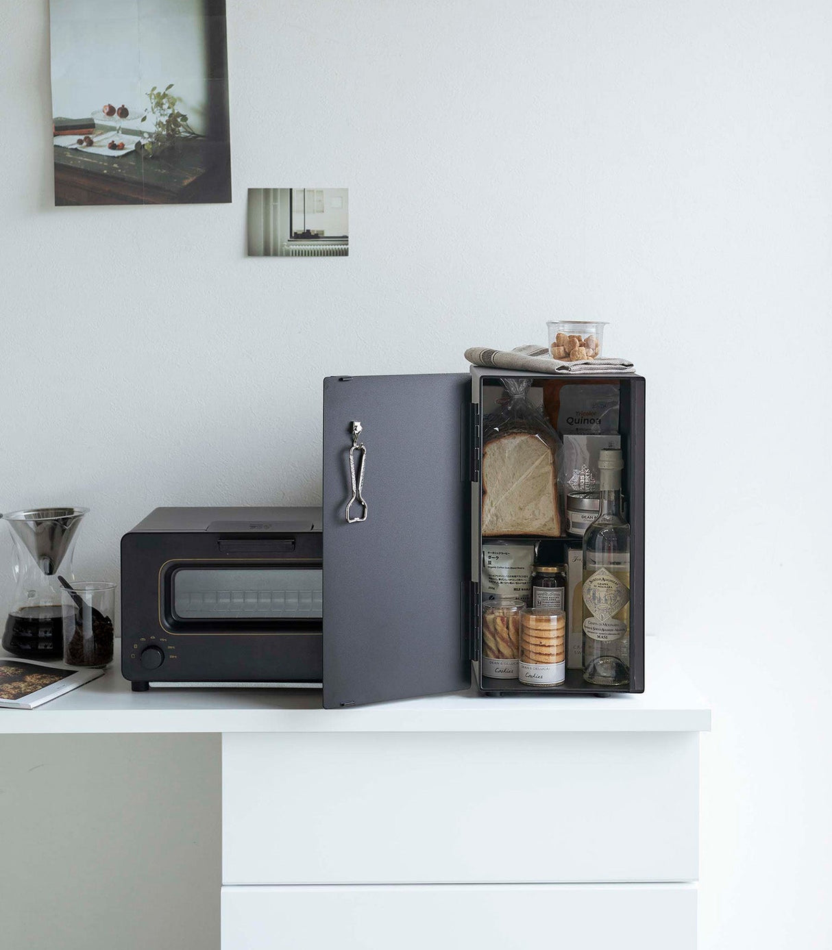 Bread Box - Vertical - Steel