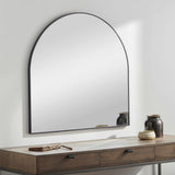 Brembilla Black Frame Mirror-Mirrors-Parc Decor