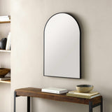 Brembilla Black Frame Mirror-Mirrors-Parc Decor