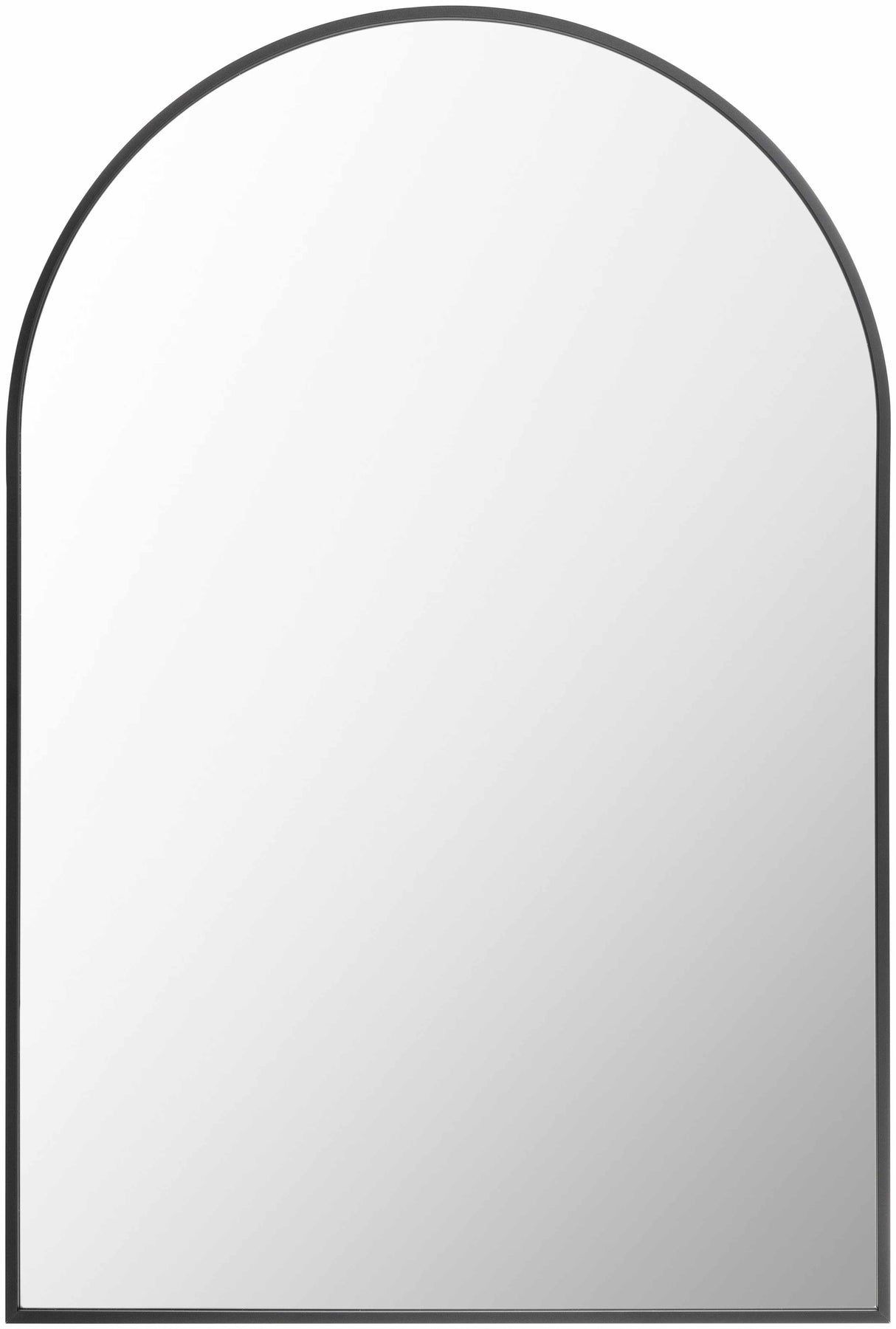 Brembilla Black Frame Mirror-Mirrors-Parc Decor