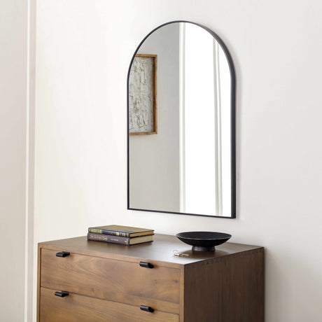 Brembilla Black Frame Mirror-Mirrors-Parc Decor