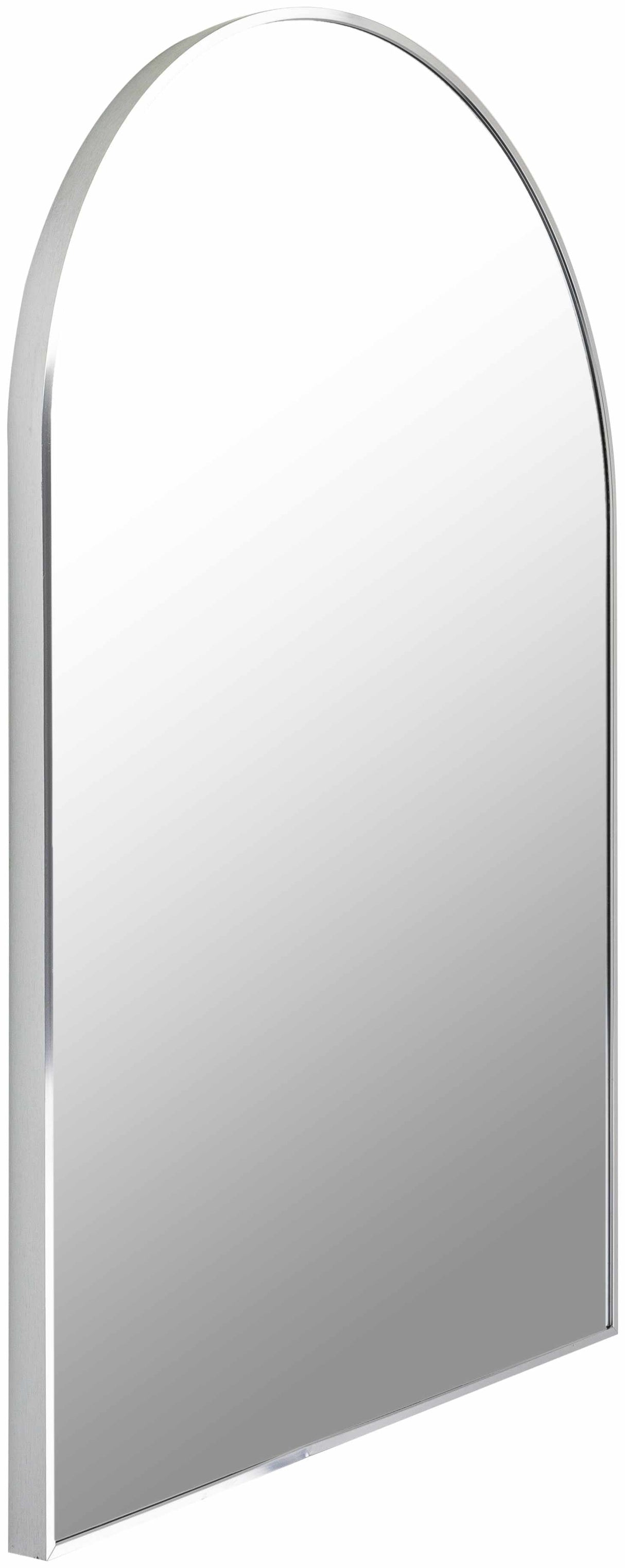 Brembilla Silver Gray Contemporary Mirror-Mirrors-Parc Decor