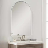 Brembilla Silver Gray Contemporary Mirror-Mirrors-Parc Decor