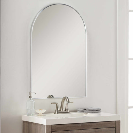Brembilla Silver Gray Contemporary Mirror-Mirrors-Parc Decor