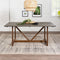 Brennan Solid Wood Trestle Dining Table-Dining / Kitchen-Parc Decor
