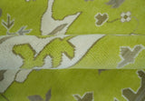 Bright Green and Ivory Hand knotted Oriental Oushak 9x12 wool Area Rug