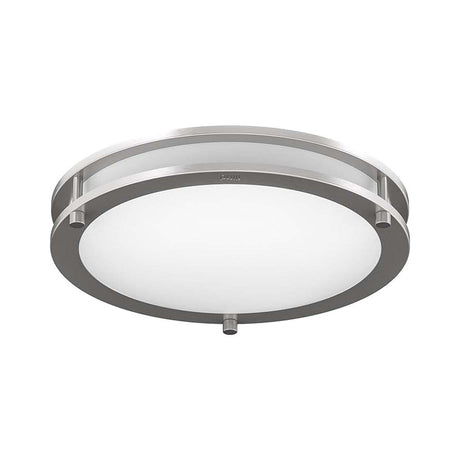 Brilli 13"W 1-Light LED "Get in Sync" Day-to-Night Circadian Flush Mount Light Fixture