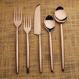 Brio PVD 5 Pc. Flatware Set-flatware set-Parc Decor