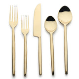 Brio PVD 5 Pc. Flatware Set-flatware set-Parc Decor