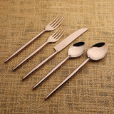 Brio PVD 5 Pc. Flatware Set-flatware set-Parc Decor
