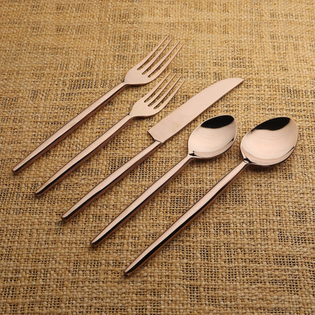 Brio PVD 5 Pc. Flatware Set-flatware set-Parc Decor