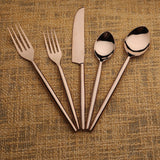 Brio PVD 5 Pc. Flatware Set-flatware set-Parc Decor