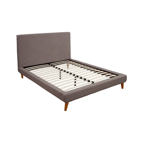 Britney Bed, Dark Grey-Beds-Parc Decor