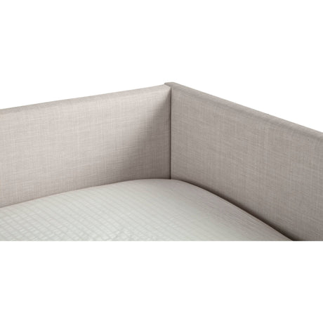 Britney Daybed, Light Grey Linen-Beds-Parc Decor