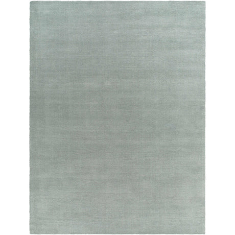 Brockton Solid Dusty Sage Wool Rug-Rugs-Parc Decor