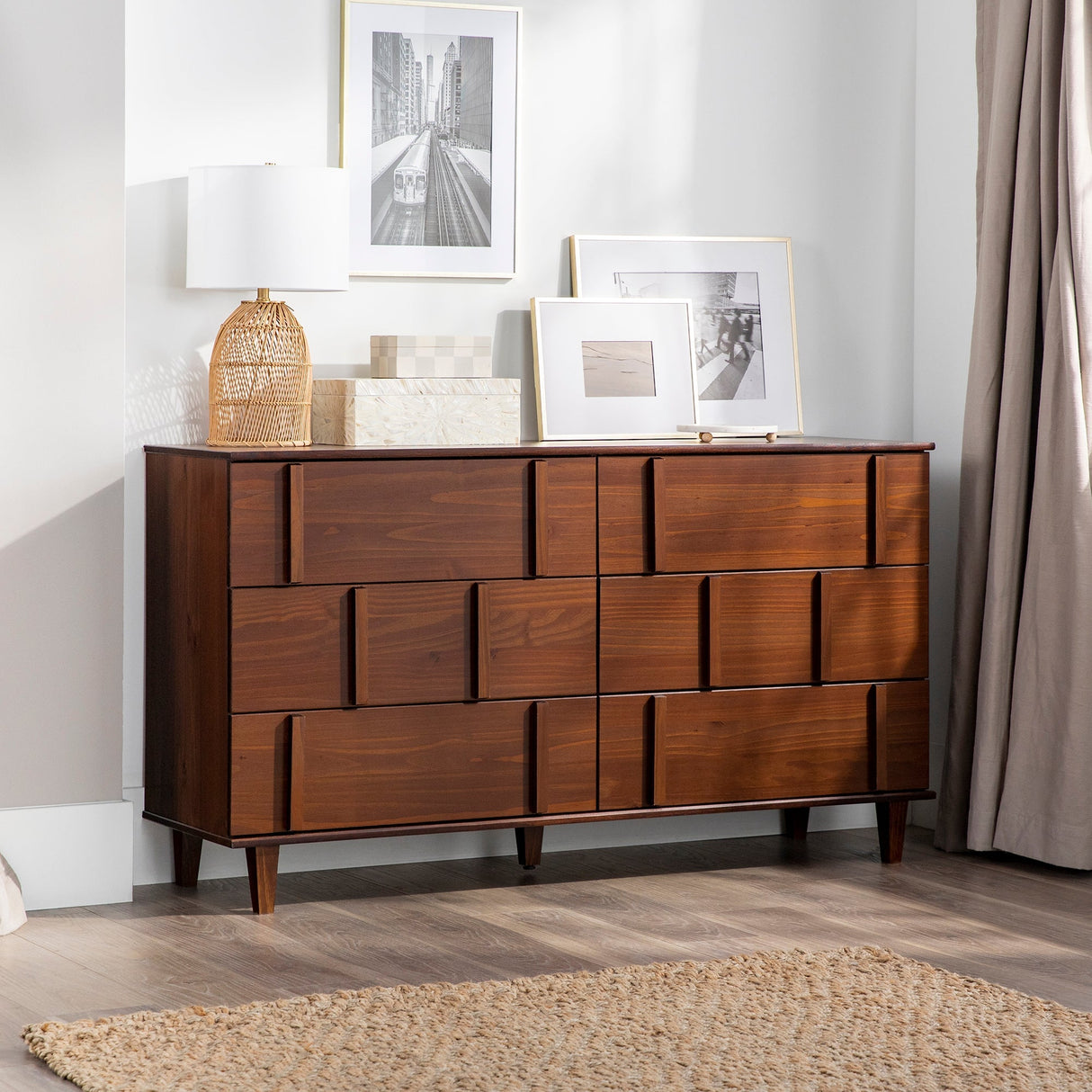 Bronx Modern Solid Wood Dresser-Bedroom-Parc Decor