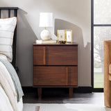 Bronx Modern Solid Wood Nightstand-Bedroom-Parc Decor