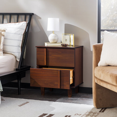 Bronx Modern Solid Wood Nightstand-Bedroom-Parc Decor