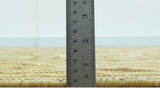 Brown And Beige Modern Traditional Design 5x8 Hand Knotted Wool Area Rug