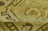 Brown And Beige Modern Traditional Design 5x8 Hand Knotted Wool Area Rug