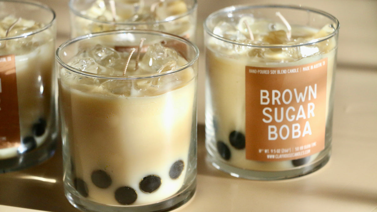 Brown Sugar Boba Container Candle-Candles-Parc Decor