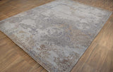 Brown Traditional Style Hand Knotted Wool 8x10 Area Rug