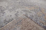 Brown Traditional Style Hand Knotted Wool 8x10 Area Rug