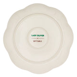 Bumble Voyage Scalloped Dinner Plate - Case of 12 Plates (+3 Bonus Plates)-Dinner Plate-Parc Decor