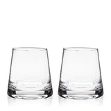 Burke Crystal Whiskey Glasses Set of 2-product_type::stemless_cocktail_glasses-Parc Decor