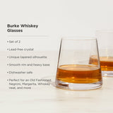 Burke Crystal Whiskey Glasses Set of 2-product_type::stemless_cocktail_glasses-Parc Decor