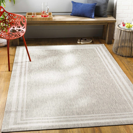 Burradoo Bordered Area Rug-Rugs-Parc Decor