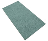 Cam Custom Made Modern Style Teal Hand Tufted Wool Rug