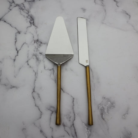 CAMELLIA CAKE SERVER 2 PC. SET
