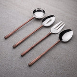 CAMELLIA HOSTESS SERVING 4 PC. SET