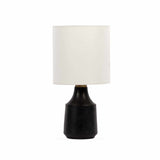 Canayan Black and Natural Resin Table Lamp-Lighting-Parc Decor