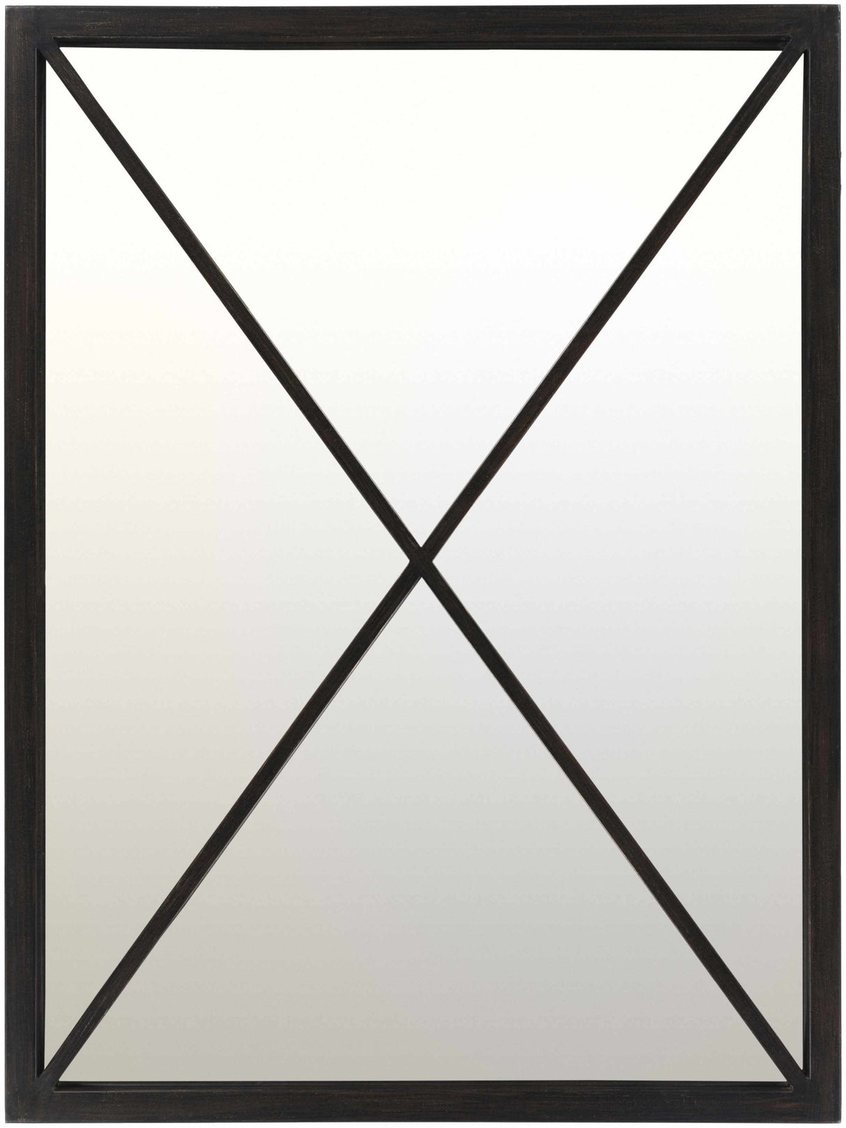 Candon Black Framed Mirror-Mirrors-Parc Decor