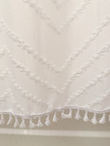 Capri Tufted Shower Curtain