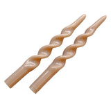 Caramel Swirl Candle - Pack of 2-Candle-Parc Decor
