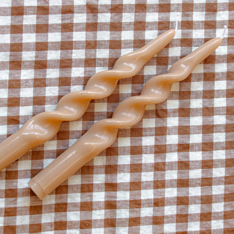 Caramel Swirl Candle – Pack of 2-Candle-Parc Decor