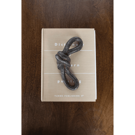 Cast Iron Black Knot Décor