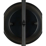 Catalina 17"H 1-Light LED Scroll Décor Wall Sconce Light Fixture Dark Bronze Finish