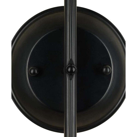Catalina 17"H 1-Light LED Scroll Décor Wall Sconce Light Fixture Dark Bronze Finish