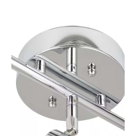 Catalina 19"W 3-Light LED Track Bar Light Fixture Brushed Nickel with Bubble Glass Shades